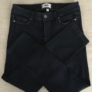 Paige Denim Skyline Skinny in dark indigo